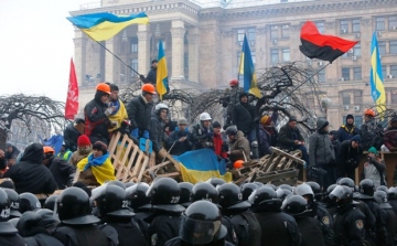 Ukrajnai tüntetések - A tüntetők elfoglalták az igazságügyi minisztérium egyik épületét