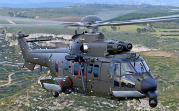 Tesztlövészeten próbálták ki a magyar légierő leendő helikopterét