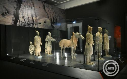 Megnyílt a kínai agyagkatonákat bemutató kiállítás a Szépművészeti Múzeumban