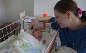 Újévi baba - Az első vidéki baba Somogyban született