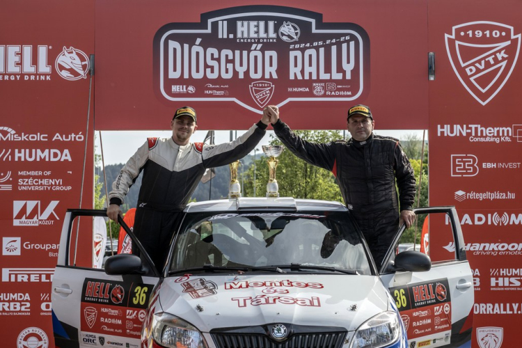 Ezüstös siker a II. Diósgyőr Ralin