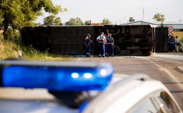 Őrizetbe vették az ittasan balesetet okozó busz sofőrjét